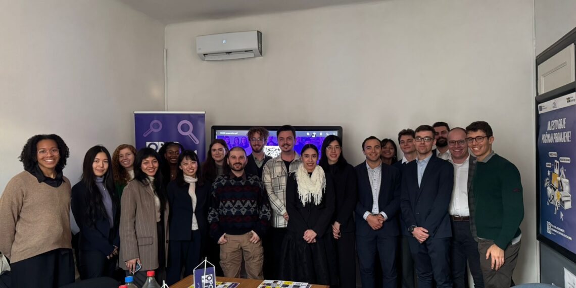Students from Johns Hopkins University and the University of Bologna Visit the “Pod lupom” Coalition