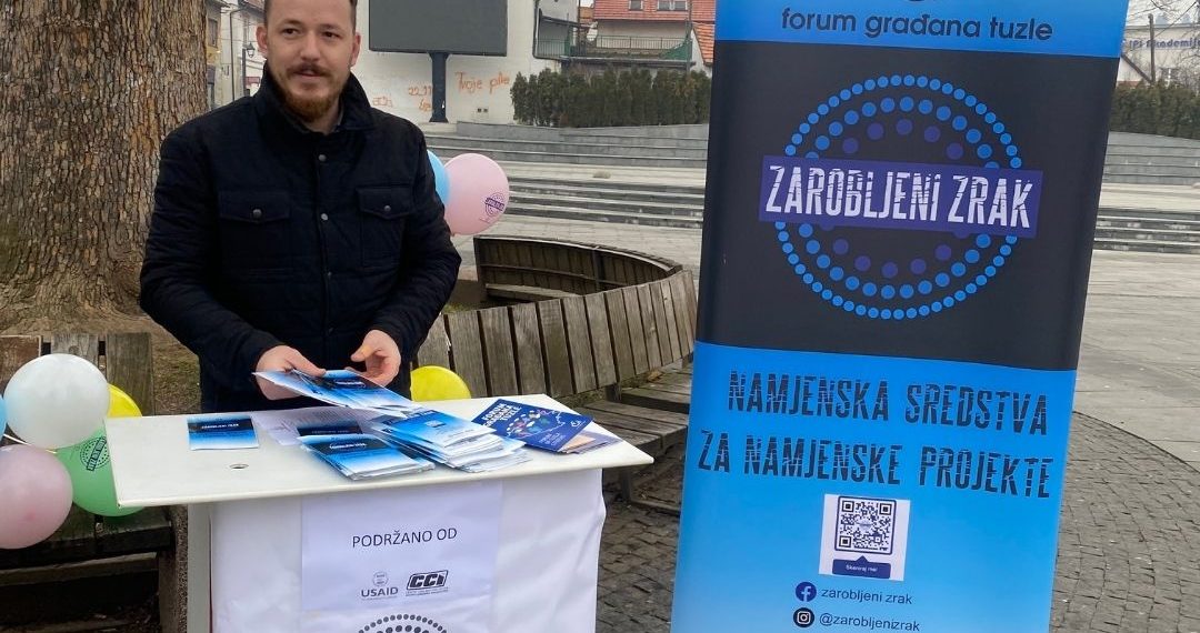 Forum of Tuzla citizens: Initiative „Trapped air“ has been presented in Tuzla
