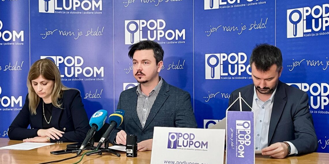 Pod lupom objavila novi prijesjek informacija o toku izbornog dana, upozorava na nepravilnosti koji mogu uticati na integritet izbora