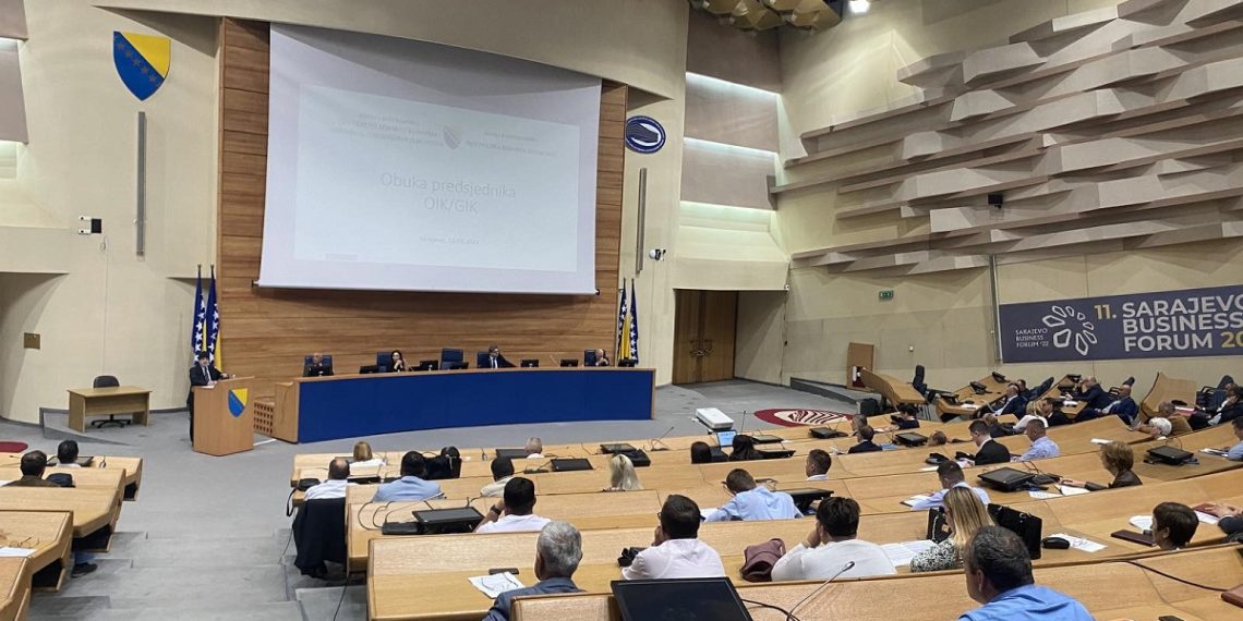 Održana obuka predsjednika općinskih/gradskih izbornih komisija