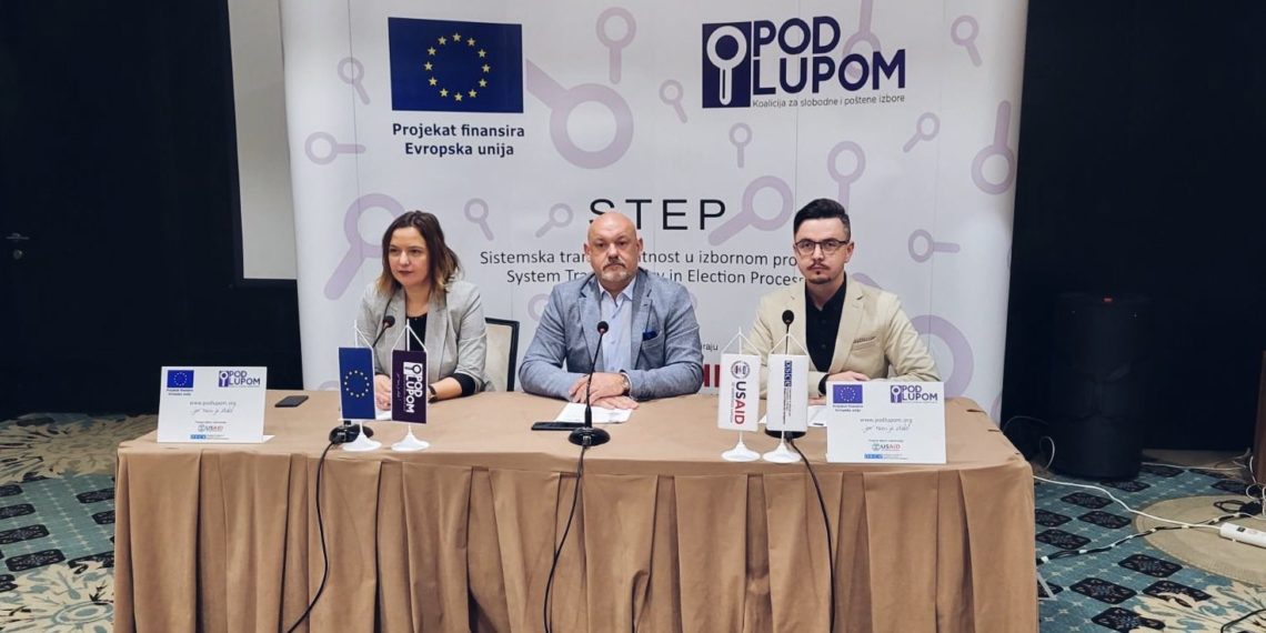 Coalition Pod lupom Registers 65 Serious Violations of BiH Election Law